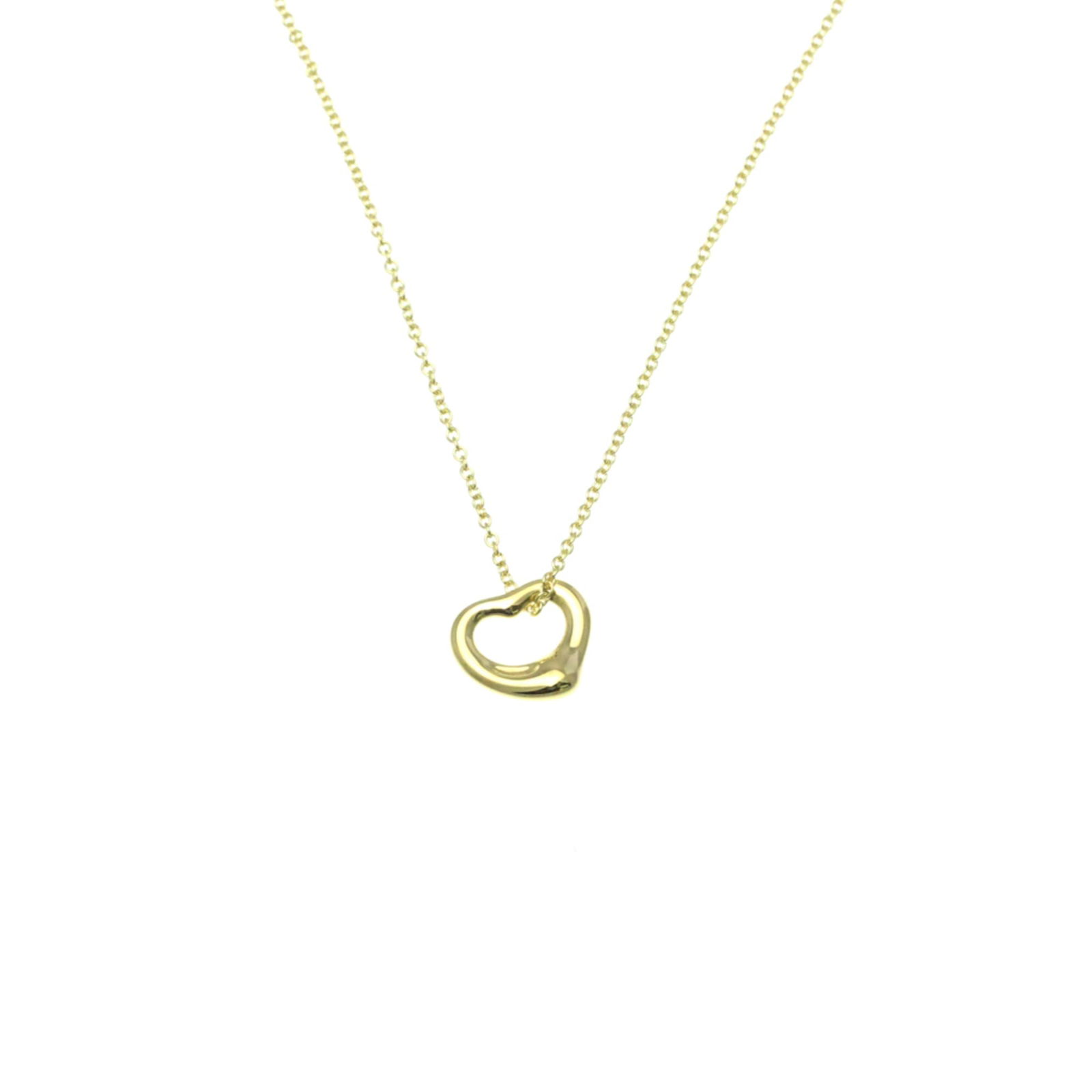 Women Fashion Necklace (Gold) - Tiffany Open Heart Yellow Gold (18K) No Stone Men: Women Fashion Necklace (Gold) - Tiffany Open Heart Yellow Gold (18K) No Stone Men This listing features Women Fashion Necklace (Gold) - Tiffany Open Heart Yellow Gold (18K) No Stone Men. Item specific