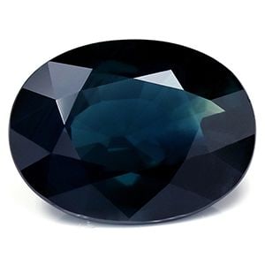 Loose Sapphire Gemstone - GIA Oval 3.54ct Blue SI (1 of 1)