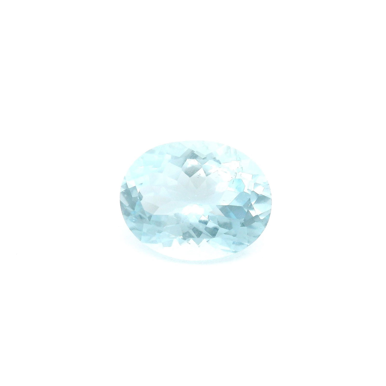 Loose Aquamarine Gemstone - GSI Oval 2.26ct Blue SI (1 of 1)