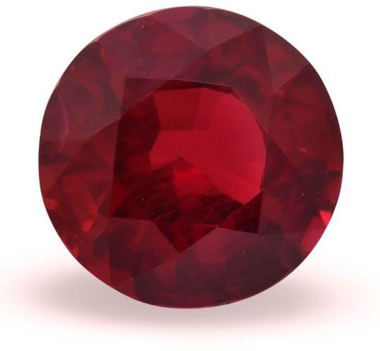 Loose Ruby Gemstone - Round 1.91ct Red EC (1 of 1)