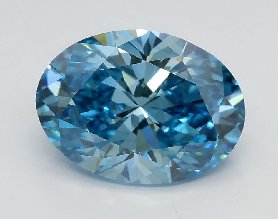 Loose Lab Diamond - IGI Oval 2.01ct Fancy Vivid Blue VS2: Loose Lab Diamond - IGI Oval 2.01ct Fancy Vivid Blue VS2 This listing features Loose Lab Diamond - IGI Oval 2.01ct Fancy Vivid Blue VS2. Item specifics are provided below. Item Specifics: Source: