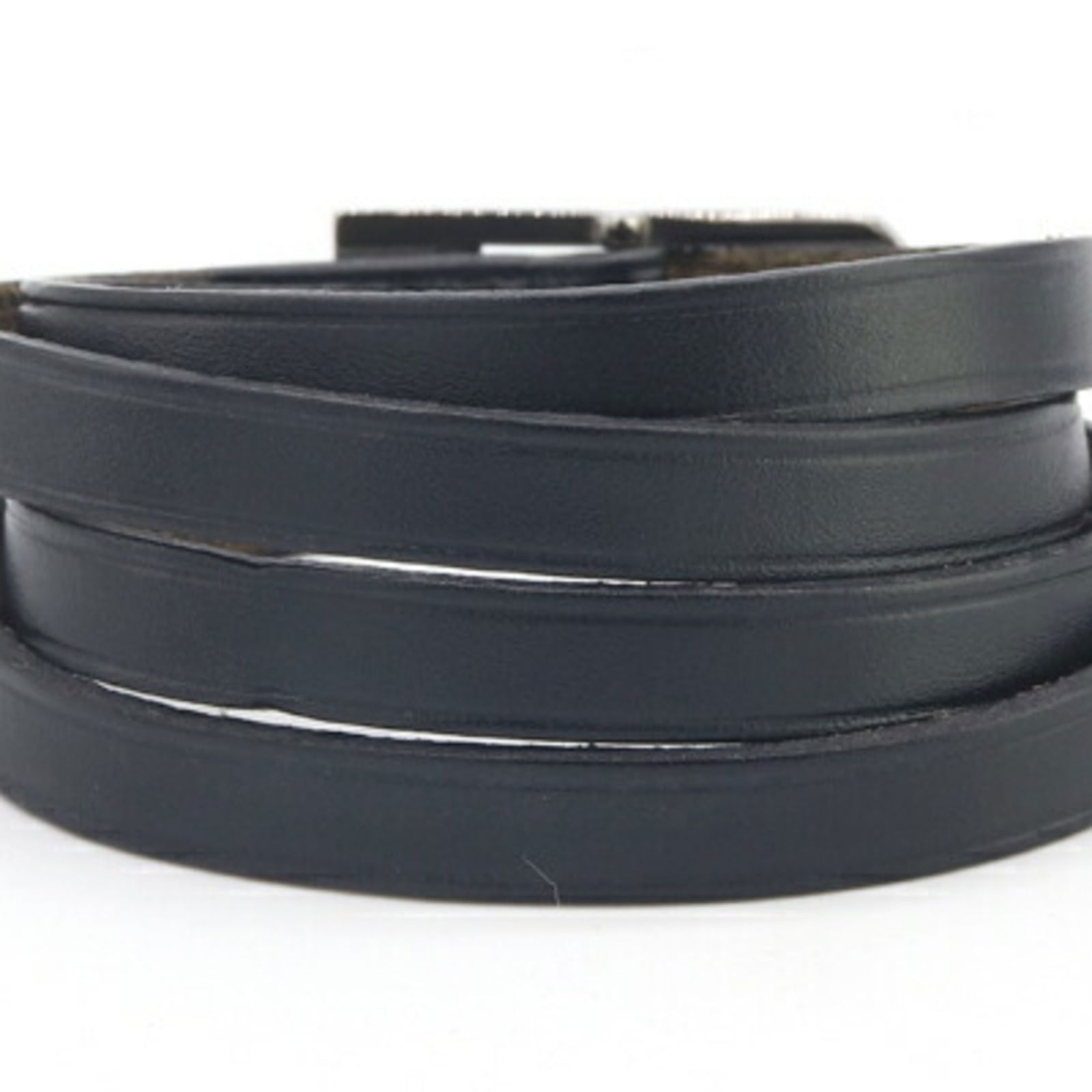 Leather Hermes Charm Bracelet - 2