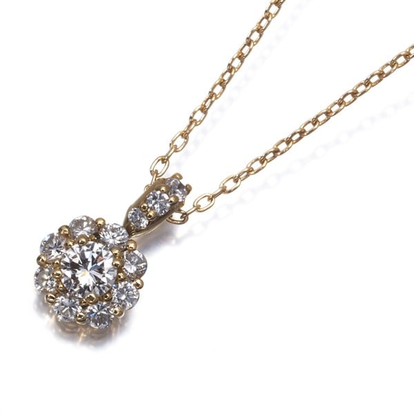 Gold Necklace Diamond 0.51Ct Flower 18K 750 Yellow: Gold Necklace Diamond 0.51Ct Flower 18K 750 Yellow This listing features Gold Necklace Diamond 0.51Ct Flower 18K 750 Yellow. Item specifics are provided below. Item Specifics: Country Of Origin: