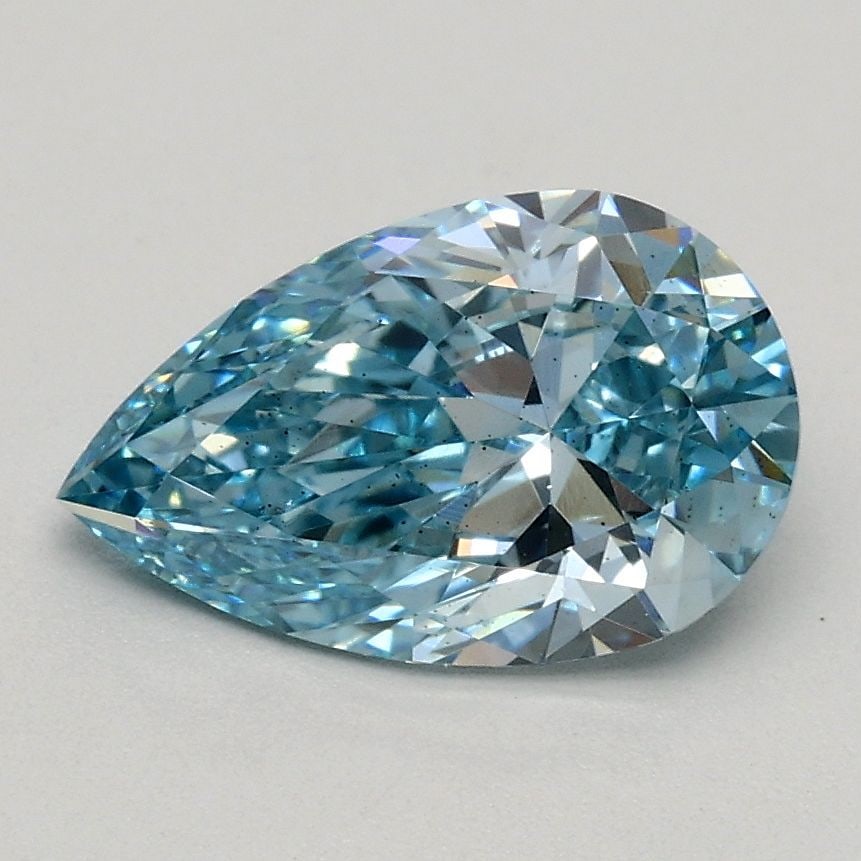 Loose Lab Diamond - IGI Pear 1.08ct Fancy Intense Greenish Blue SI1: Loose Lab Diamond - IGI Pear 1.08ct Fancy Intense Greenish Blue SI1 This listing features Loose Lab Diamond - IGI Pear 1.08ct Fancy Intense Greenish Blue SI1. Item specifics are provided below. Item