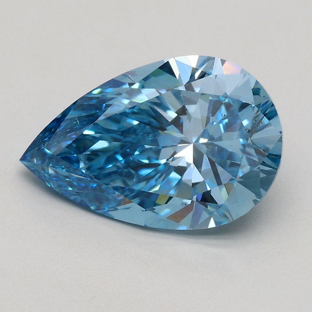 Loose Lab Diamond - IGI Pear 2.09ct Fancy Vivid Blue SI1: Loose Lab Diamond - IGI Pear 2.09ct Fancy Vivid Blue SI1 This listing features Loose Lab Diamond - IGI Pear 2.09ct Fancy Vivid Blue SI1. Item specifics are provided below. Item Specifics: Source:
