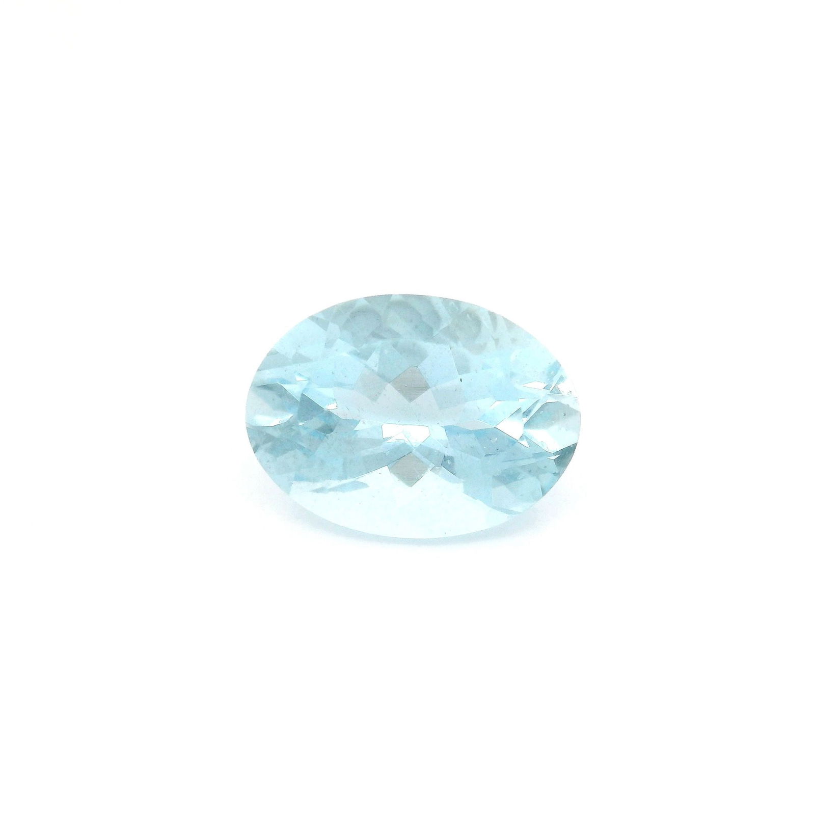 Loose Aquamarine Gemstone - GSI Oval 1.97ct Blue SI (1 of 1)
