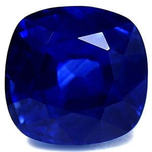 Loose Sapphire Gemstone - GIA Cushion 1.68ct Blue SI (1 of 1)