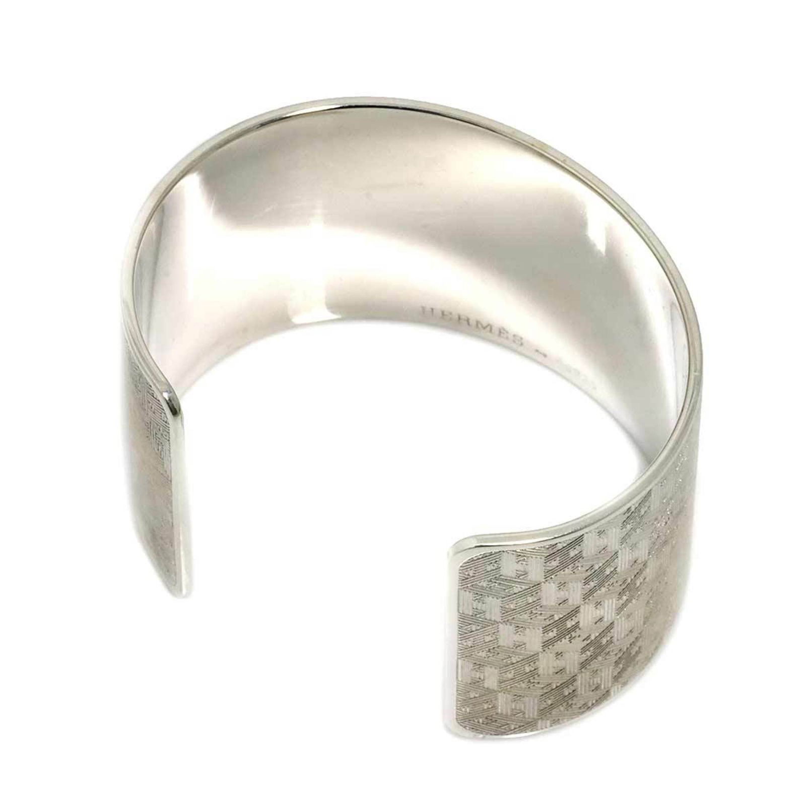 925 Hermes Bangle Silver - 4