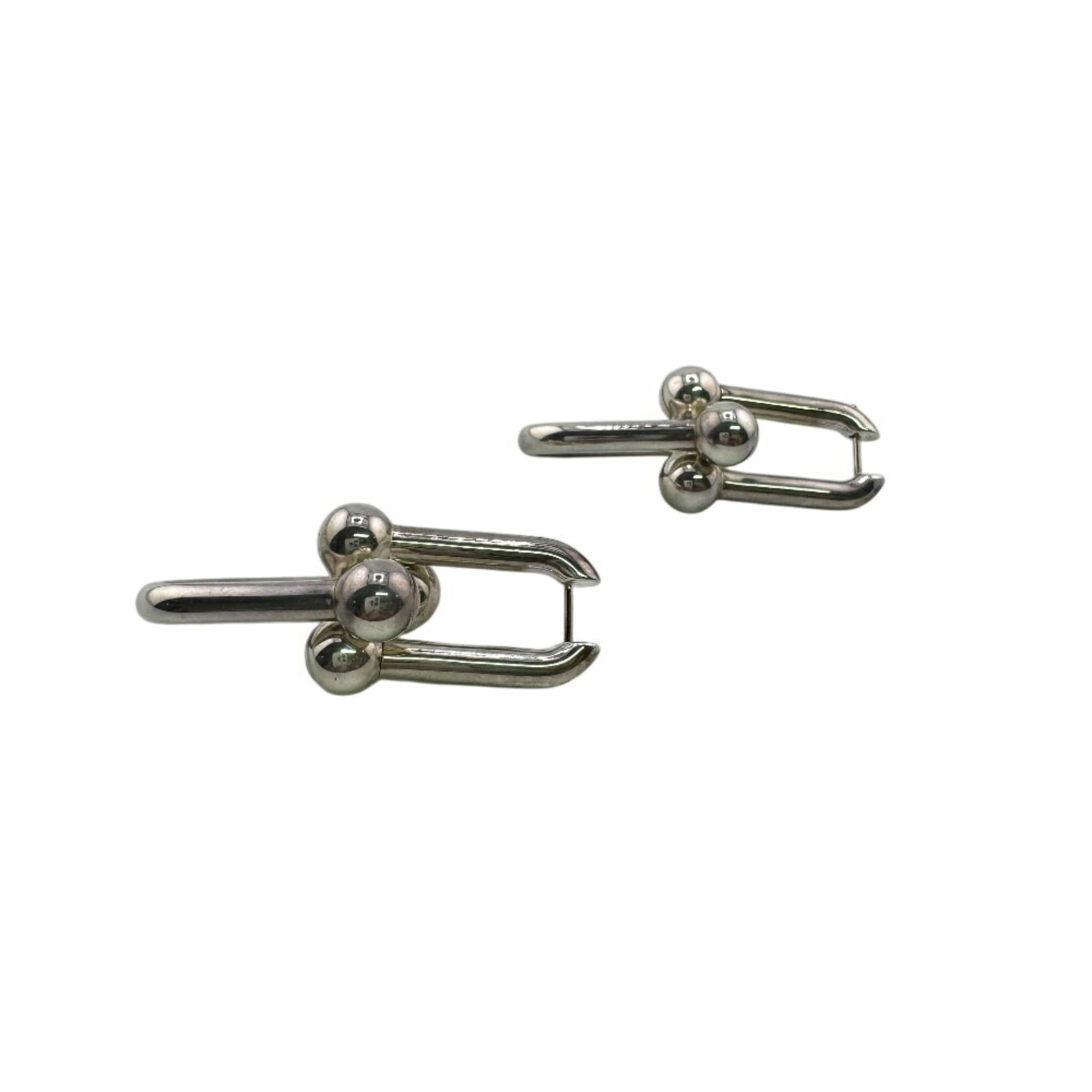 925 Tiffany Stud Earrings Silver - 2