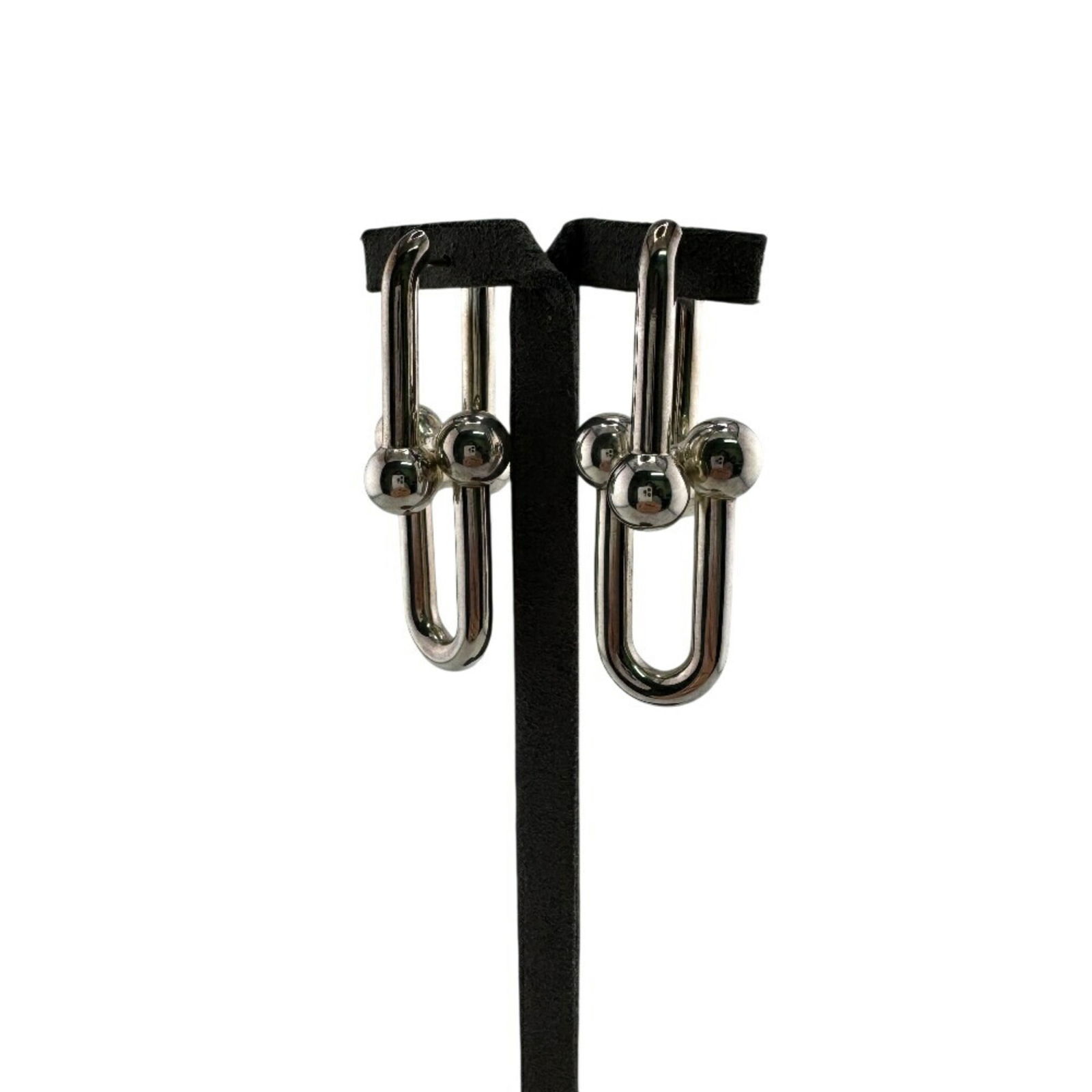 925 Tiffany Stud Earrings Silver - 6