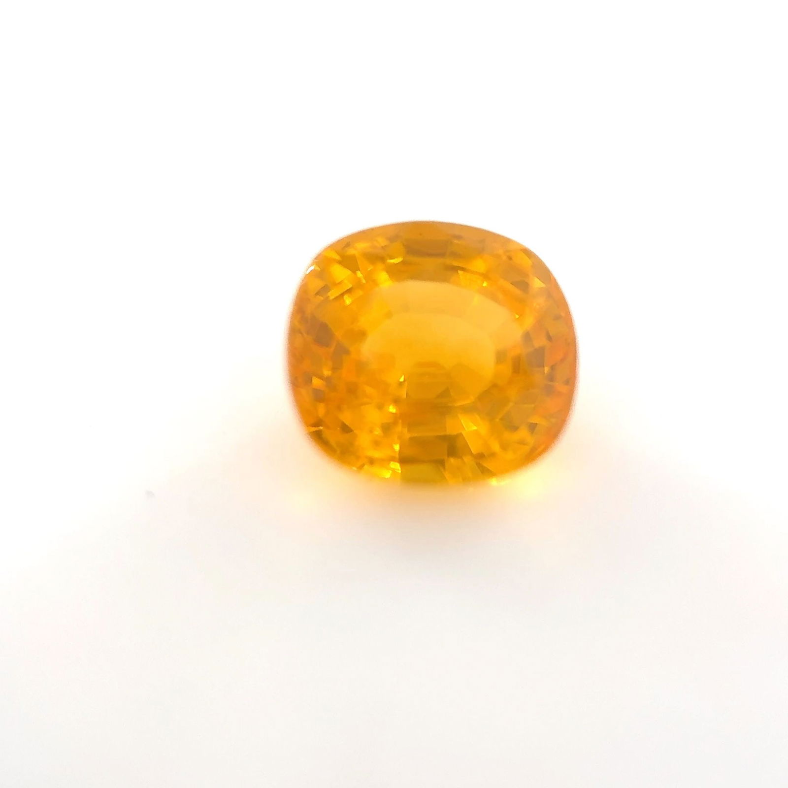Loose Sapphire Gemstone - Cushion 1.33ct Yellow SI (1 of 1)