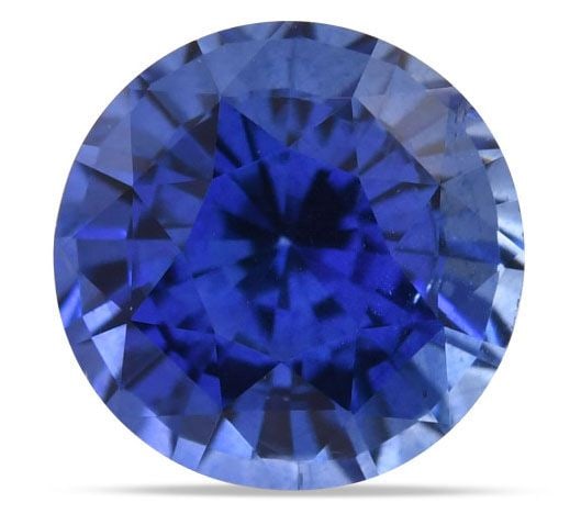 Loose Sapphire Gemstone - Round 1.62ct Blue EC (1 of 1)