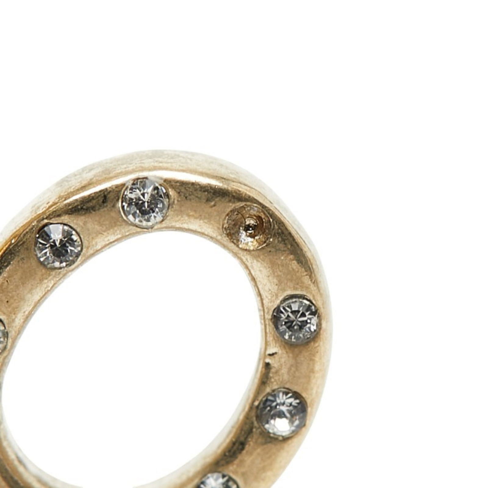 Plating Chanel Stud Earrings Gold - 5