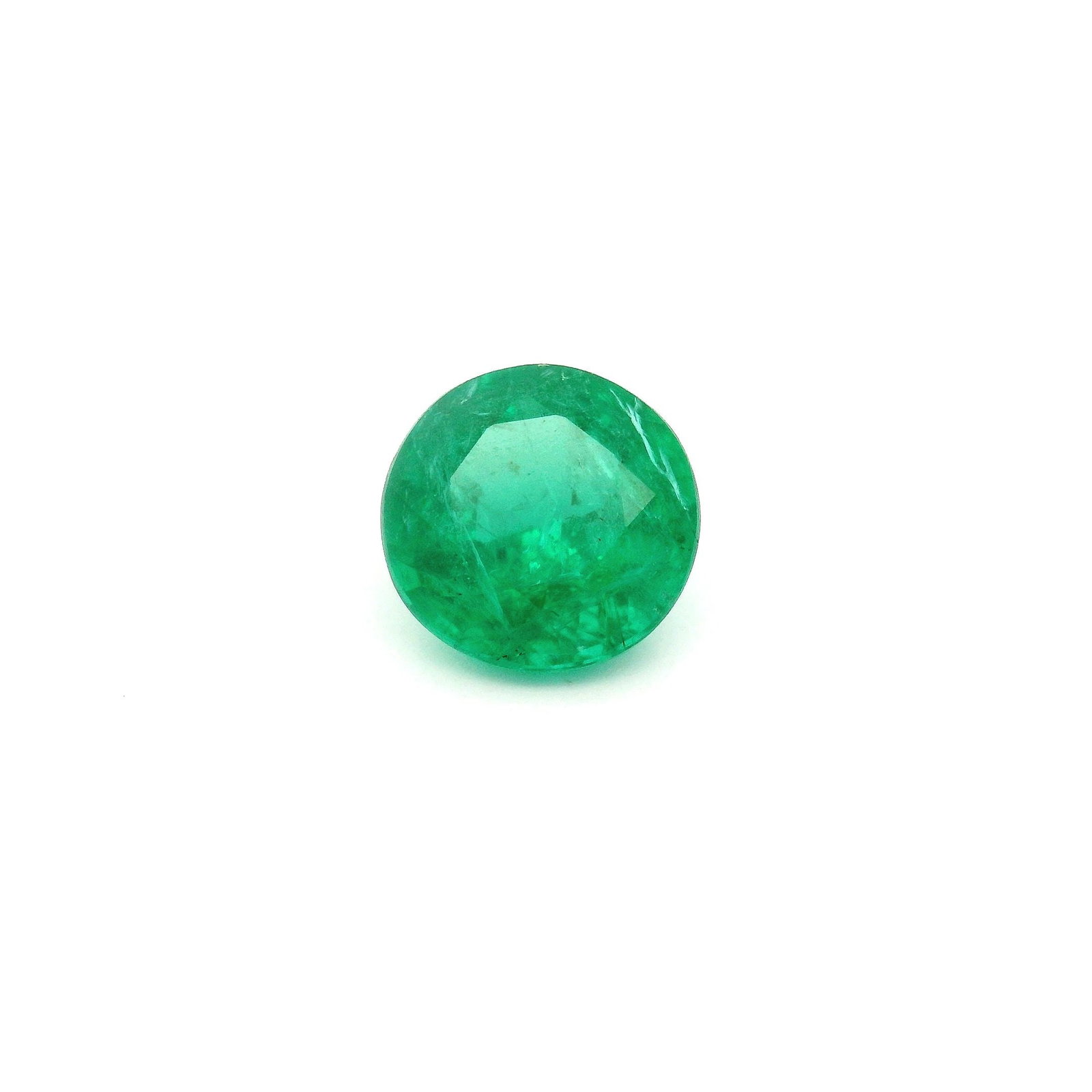 Loose Emerald Gemstone - GSI Round 1.36ct Green MI: Loose Emerald Gemstone - GSI Round 1.36ct Green MI This listing features Loose Emerald Gemstone - GSI Round 1.36ct Green MI. Item specifics are provided below. Item Specifics: Type: Emerald Carat:
