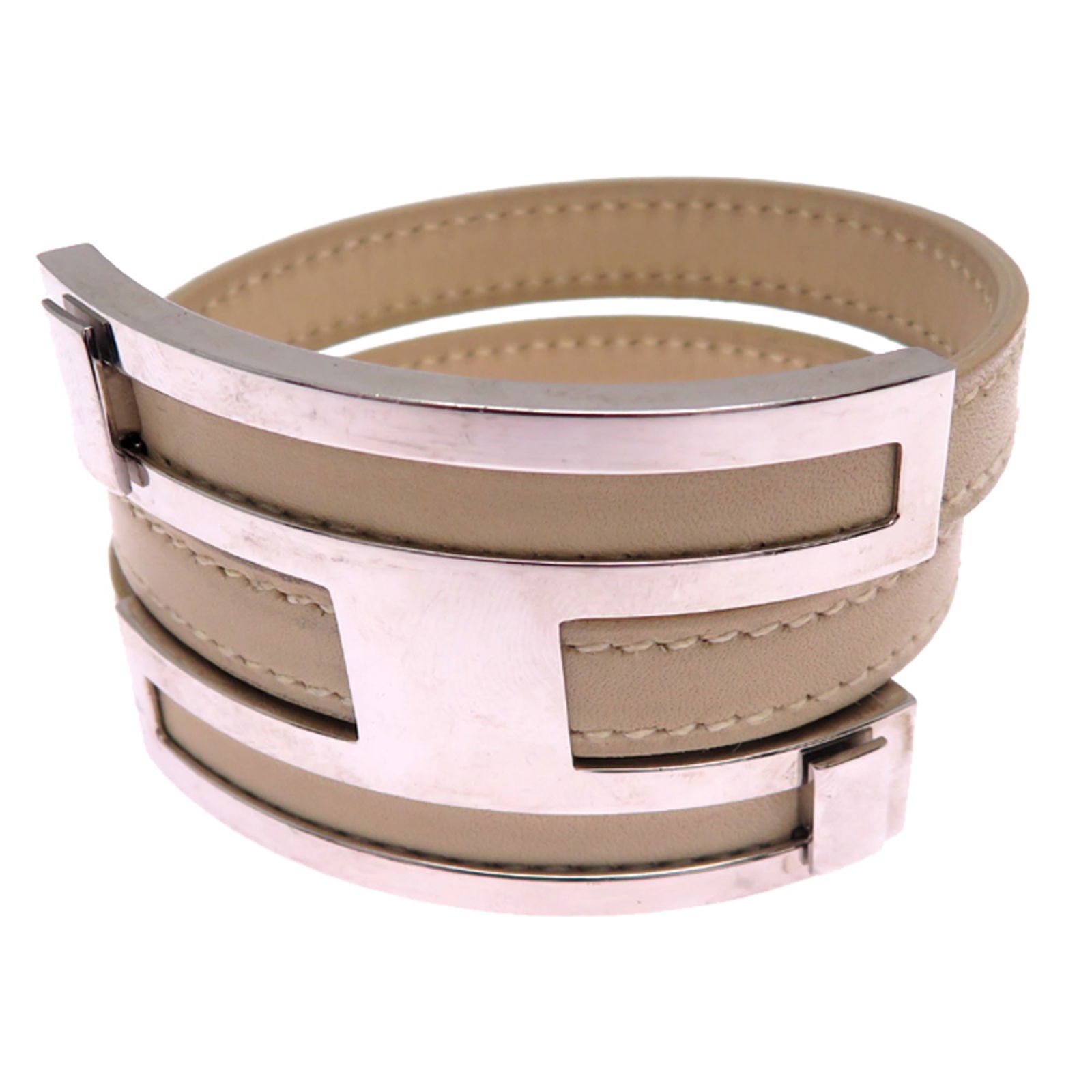 Metal - Hermes Link Bracelet Leather: Metal - Hermes Link Bracelet Leather This listing features Metal - Hermes Link Bracelet Leather. Item specifics are provided below. Item Specifics: Brand: Hermes Type: Link Bracelet Gender: Women