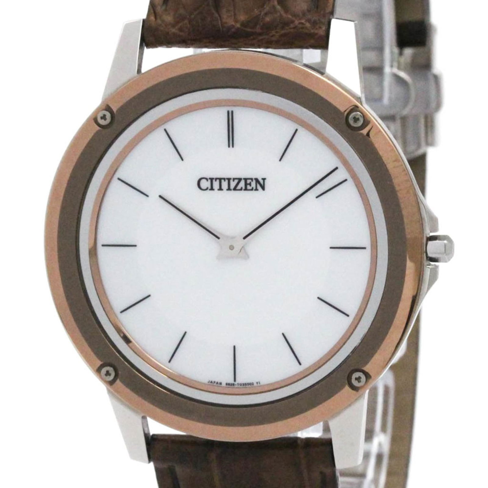 Wristwatch Citizen: Wristwatch Citizen This listing features Wristwatch Citizen. Item specifics are provided below. Item Specifics: Brand: Citizen Type: Wristwatch Style: Dress/Formal Gender: Men Material (Case):