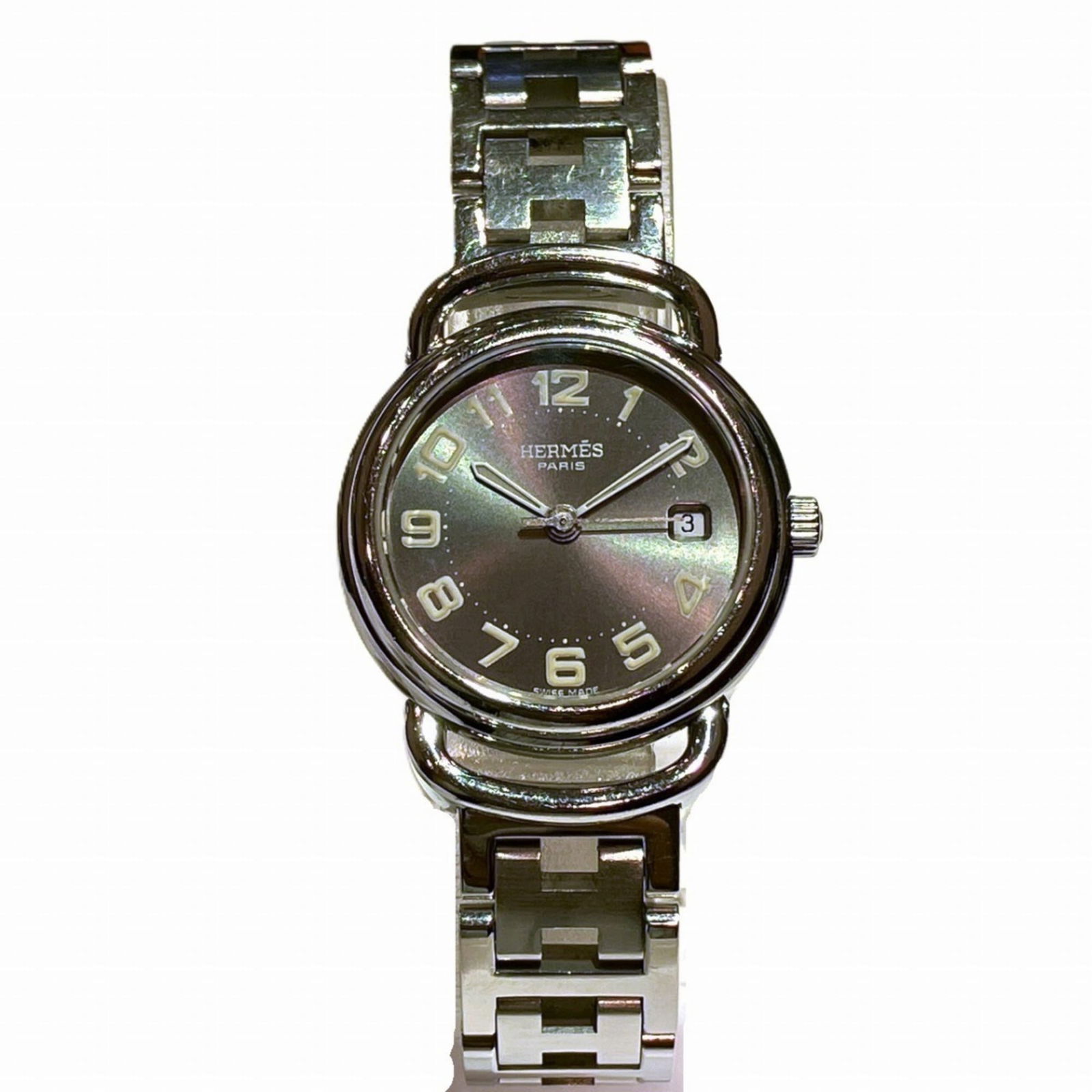 Wristwatch Hermes: Wristwatch Hermes This listing features Wristwatch Hermes. Item specifics are provided below. Item Specifics: Brand: Hermes Type: Wristwatch Gender: Women,Men Material (Case): Stainless Steel Material