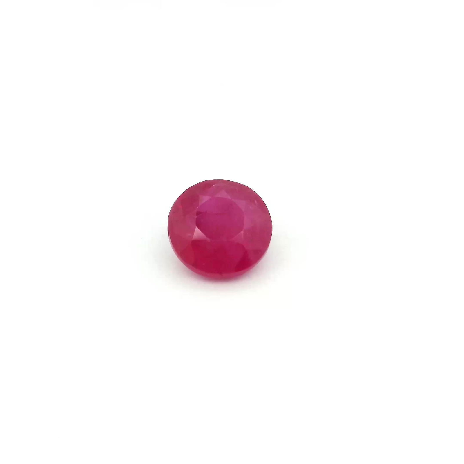 Loose Ruby Gemstone - GSI Round 1.01ct Red MI (1 of 1)