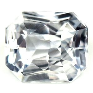 Loose Sapphire Gemstone - Emerald 1.15ct White EC (1 of 1)