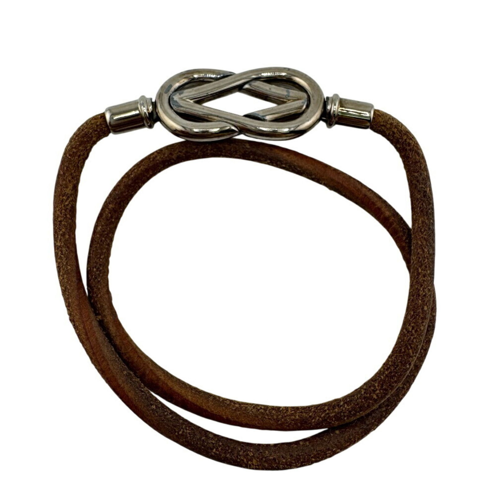 Leather Hermes Charm Bracelet - 3