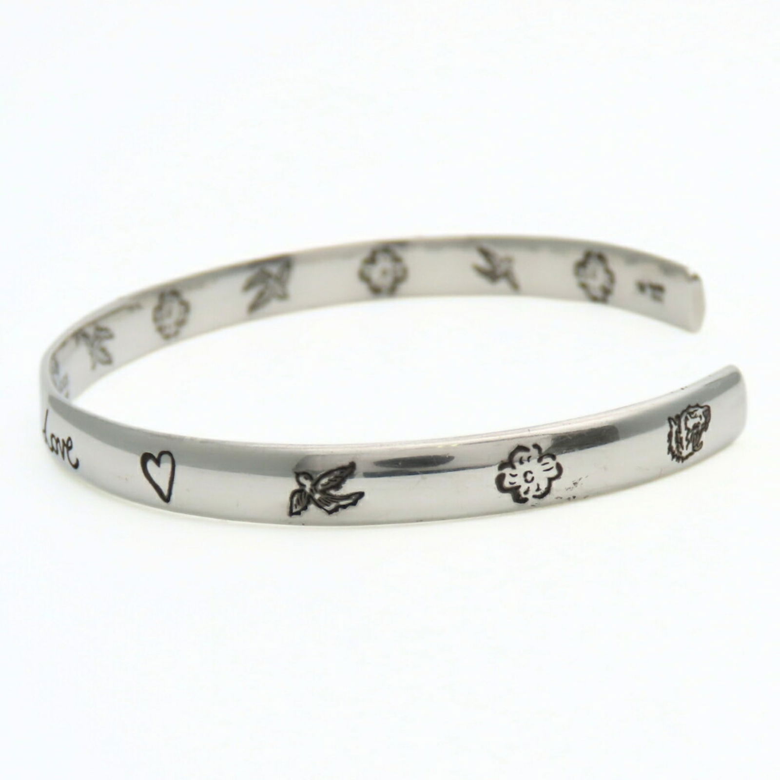 925 Gucci Bangle Silver - 3