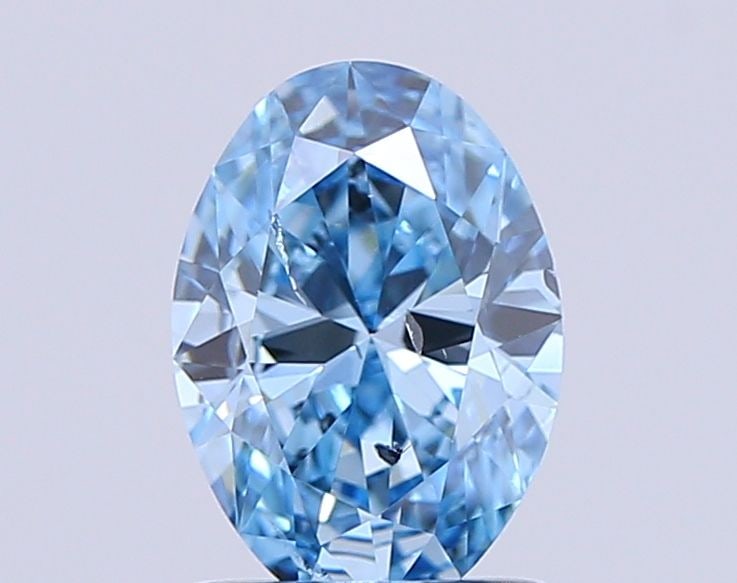 Loose Lab Diamond - Oval 1.03ct Fancy Vivid Blue SI2: Loose Lab Diamond - Oval 1.03ct Fancy Vivid Blue SI2 This listing features Loose Lab Diamond - Oval 1.03ct Fancy Vivid Blue SI2. Item specifics are provided below. Item Specifics: Source: This Is A