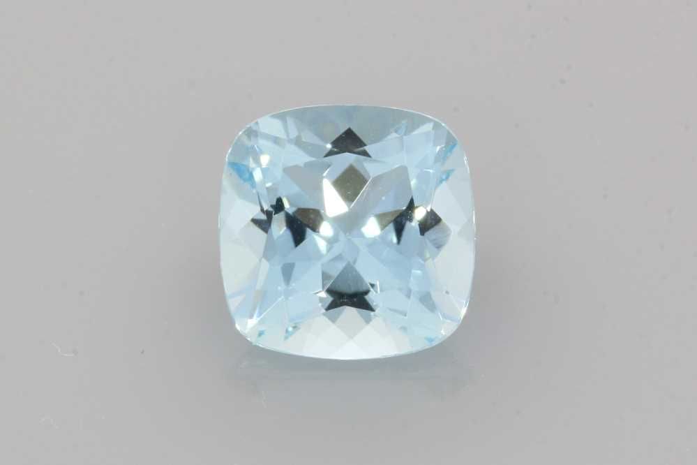 Loose Aquamarine Gemstone - Cushion 2.05ct Blue EC: Loose Aquamarine Gemstone - Cushion 2.05ct Blue EC This listing features Loose Aquamarine Gemstone - Cushion 2.05ct Blue EC. Item specifics are provided below. Item Specifics: Type: Aquamarine