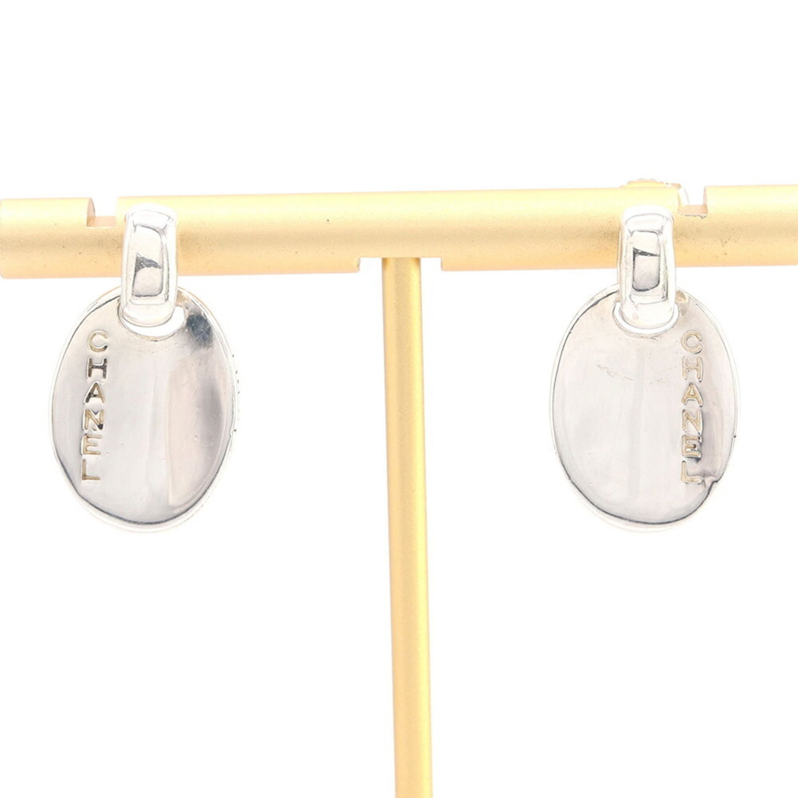 925 Chanel Drop Earrings Sterling Silver (1 of 8)