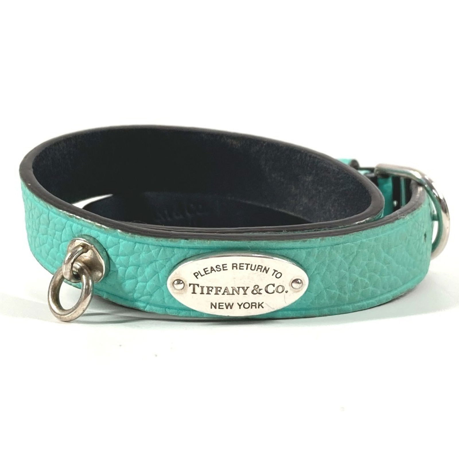 Leather Tiffany Charm Bracelet: Leather Tiffany Charm Bracelet This listing features Leather Tiffany Charm Bracelet. Item specifics are provided below. Item Specifics: Brand: Tiffany Type: Charm Bracelet Gender: Women Material: Leat