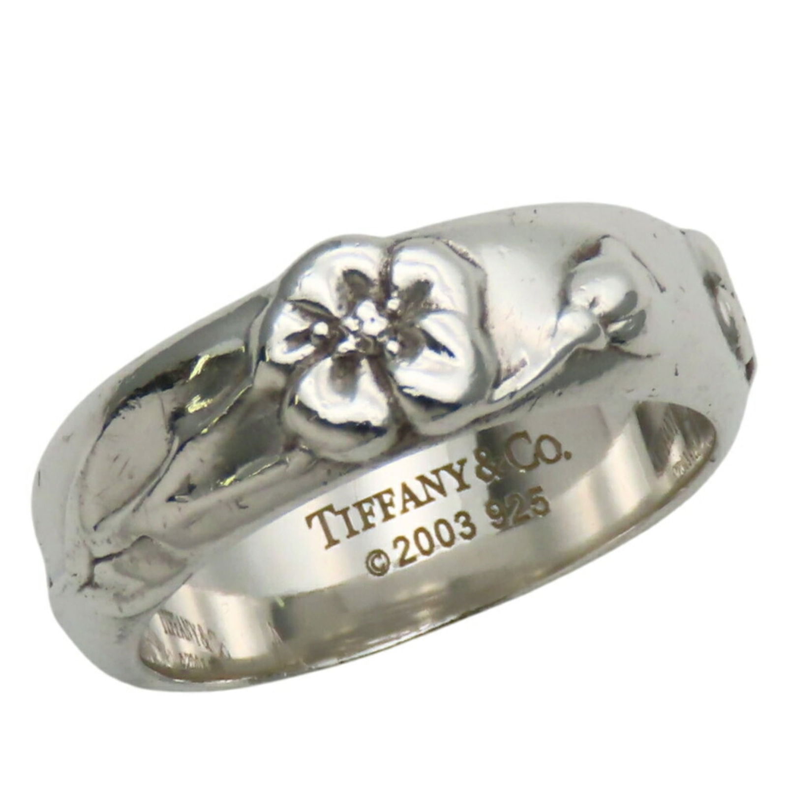925 Tiffany Band Ring Silver (1 of 9)