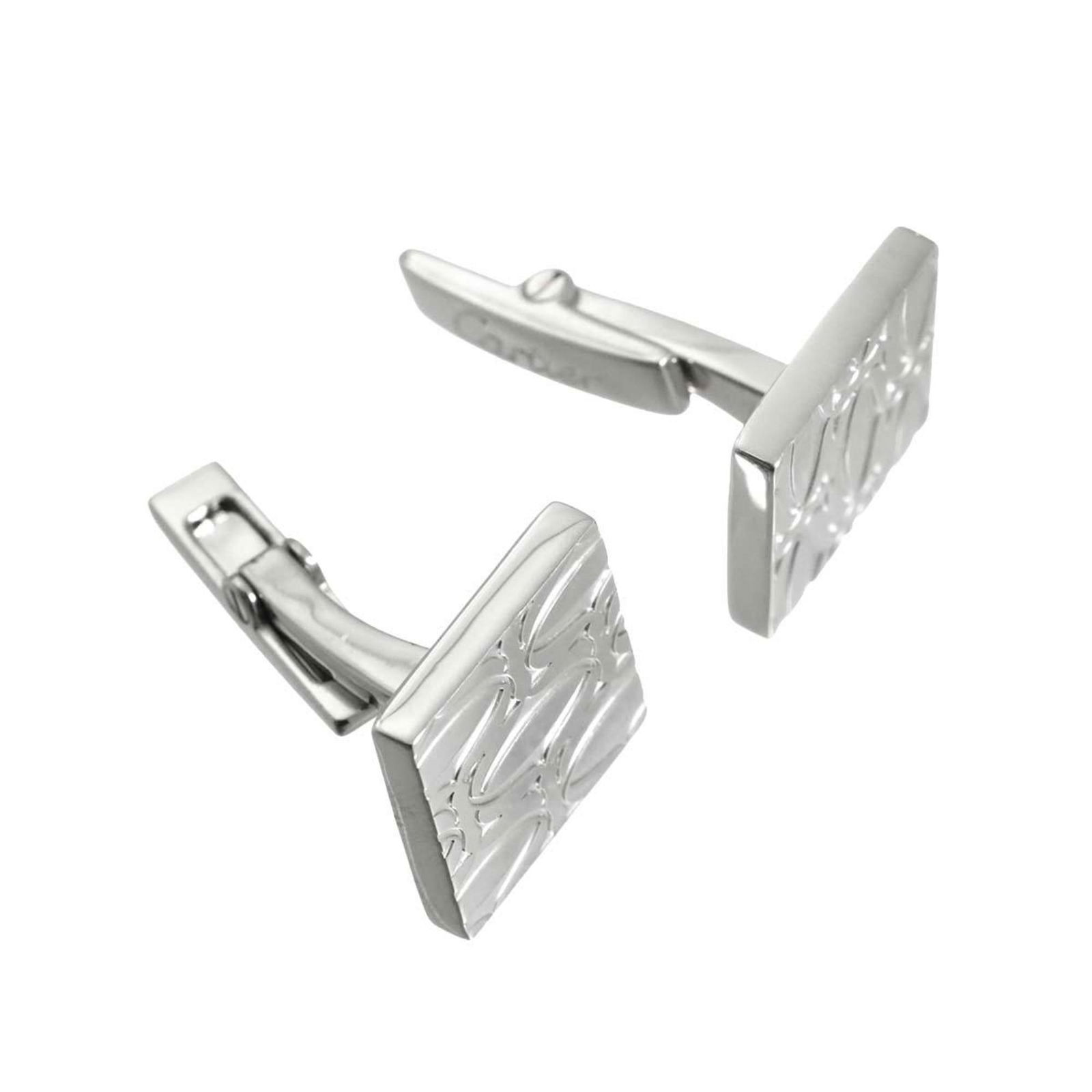 925 Cartier Cufflinks Silver - 3
