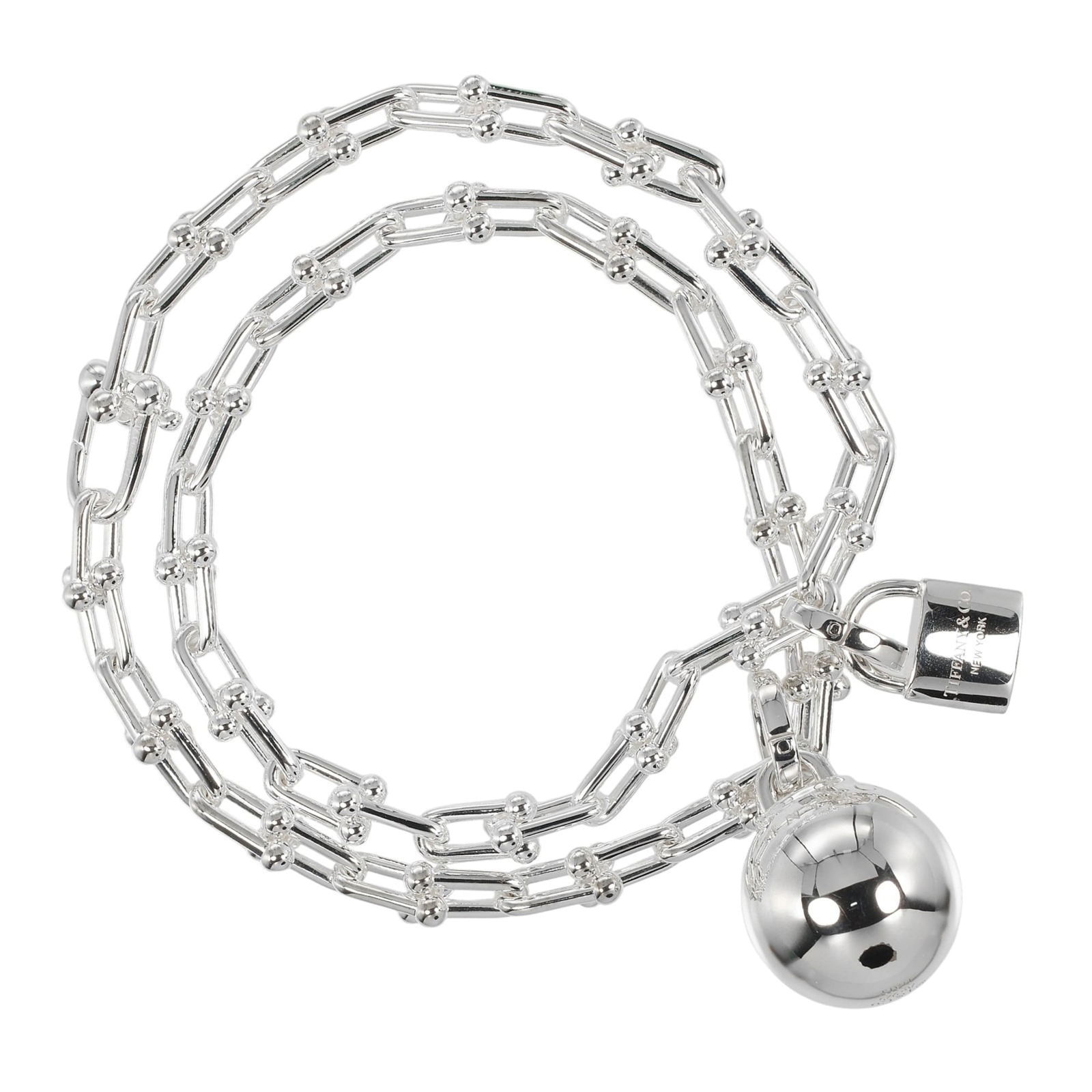 925 Tiffany Charm Bracelet Silver (1 of 10)