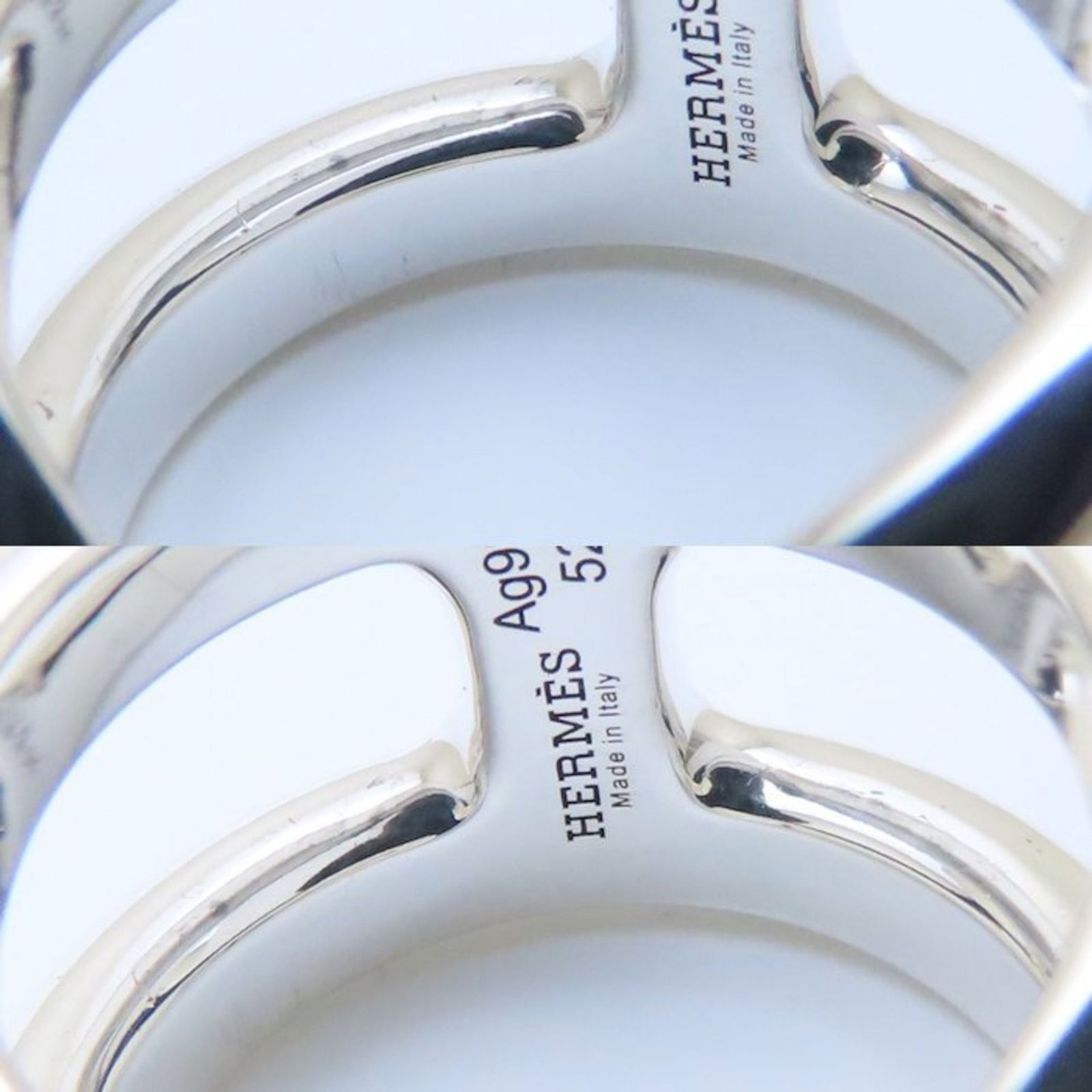 925 Hermes Band Ring Silver - 7