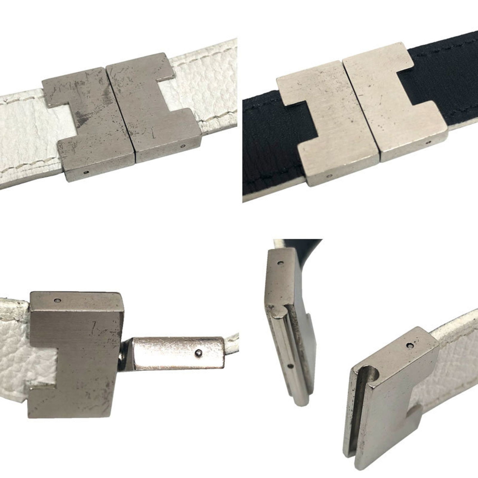 Leather Hermes Bangle - 3