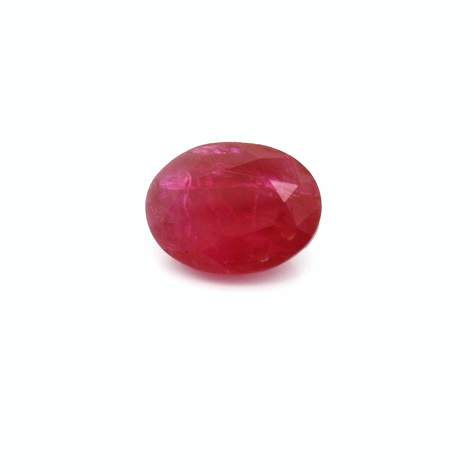 Loose Ruby Gemstone - GSI Oval 2.75ct Red MI: Loose Ruby Gemstone - GSI Oval 2.75ct Red MI This listing features Loose Ruby Gemstone - GSI Oval 2.75ct Red MI. Item specifics are provided below. Item Specifics: Type: Ruby Carat: 2.75 Cut: Faceted