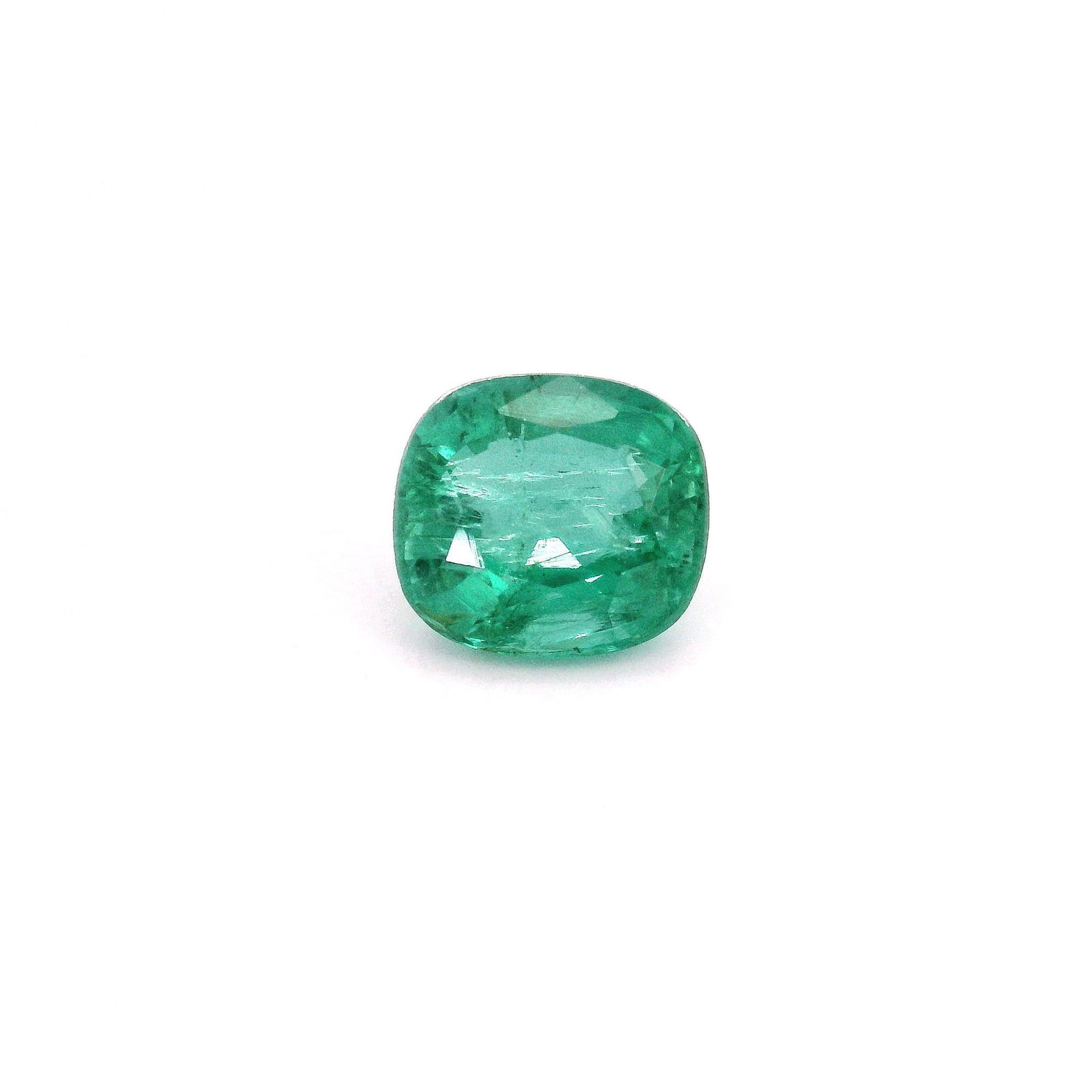 Loose Emerald Gemstone - Cushion 1.3ct Green EC (1 of 1)
