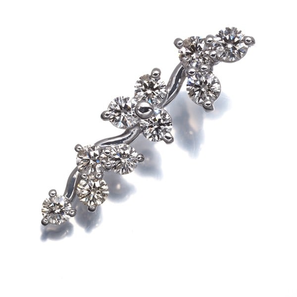 Platinum Diamond 1.00Ct 10P Pendant 900 (1 of 4)