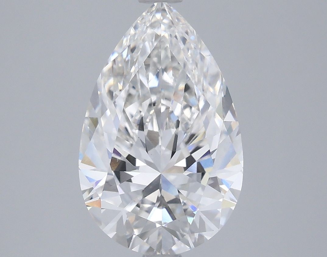 Loose Lab Diamond - IGI Pear 3.01ct F VS1 (1 of 1)