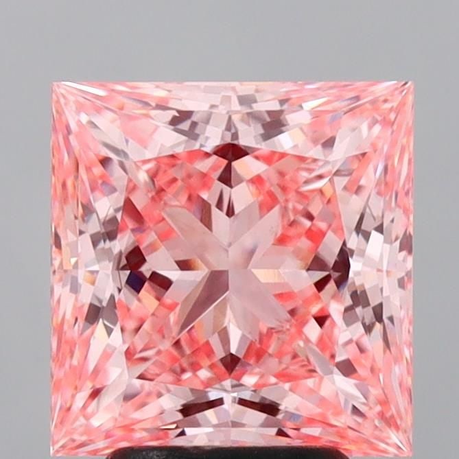 Loose Lab Diamond - IGI Princess 3.72ct Fancy Vivid Pink VS2: Loose Lab Diamond - IGI Princess 3.72ct Fancy Vivid Pink VS2 This listing features Loose Lab Diamond - IGI Princess 3.72ct Fancy Vivid Pink VS2. Item specifics are provided below. Item Specifics:
