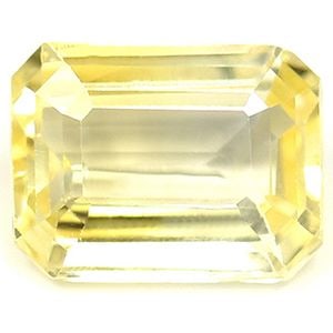 Loose Sapphire Gemstone - Emerald 1.61ct Yellow SI (1 of 1)