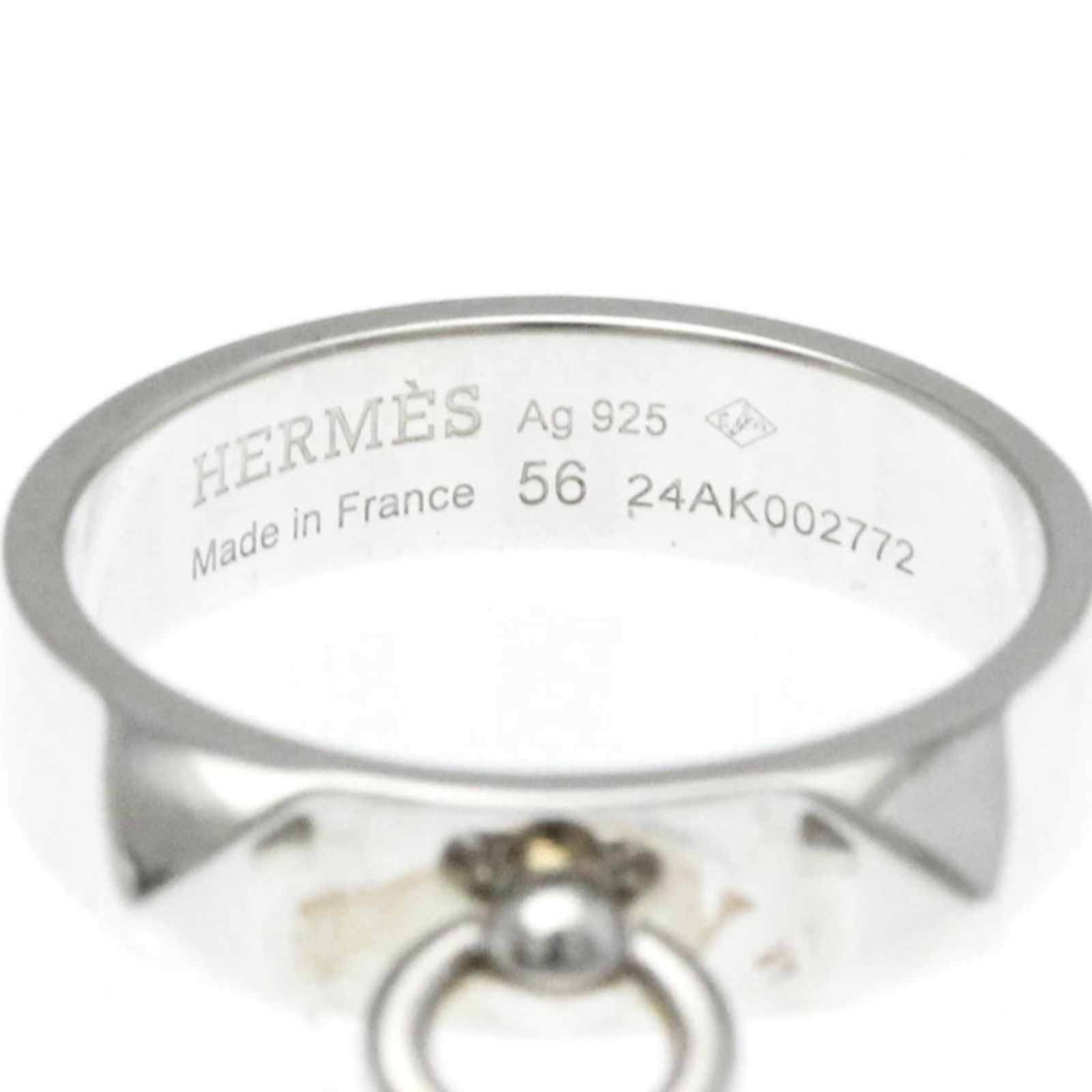925 Hermes Band Ring Silver - 5