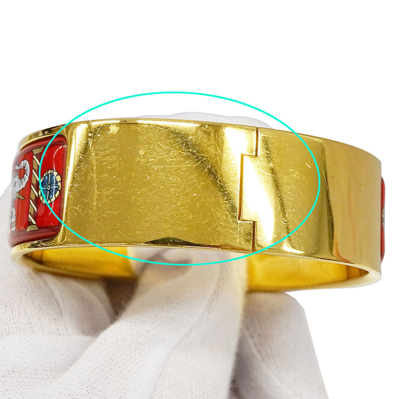 Plating Hermes Bangle Gold - 10