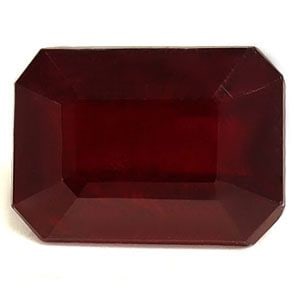 Loose Ruby Gemstone - Emerald 1.27ct Red SI (1 of 1)