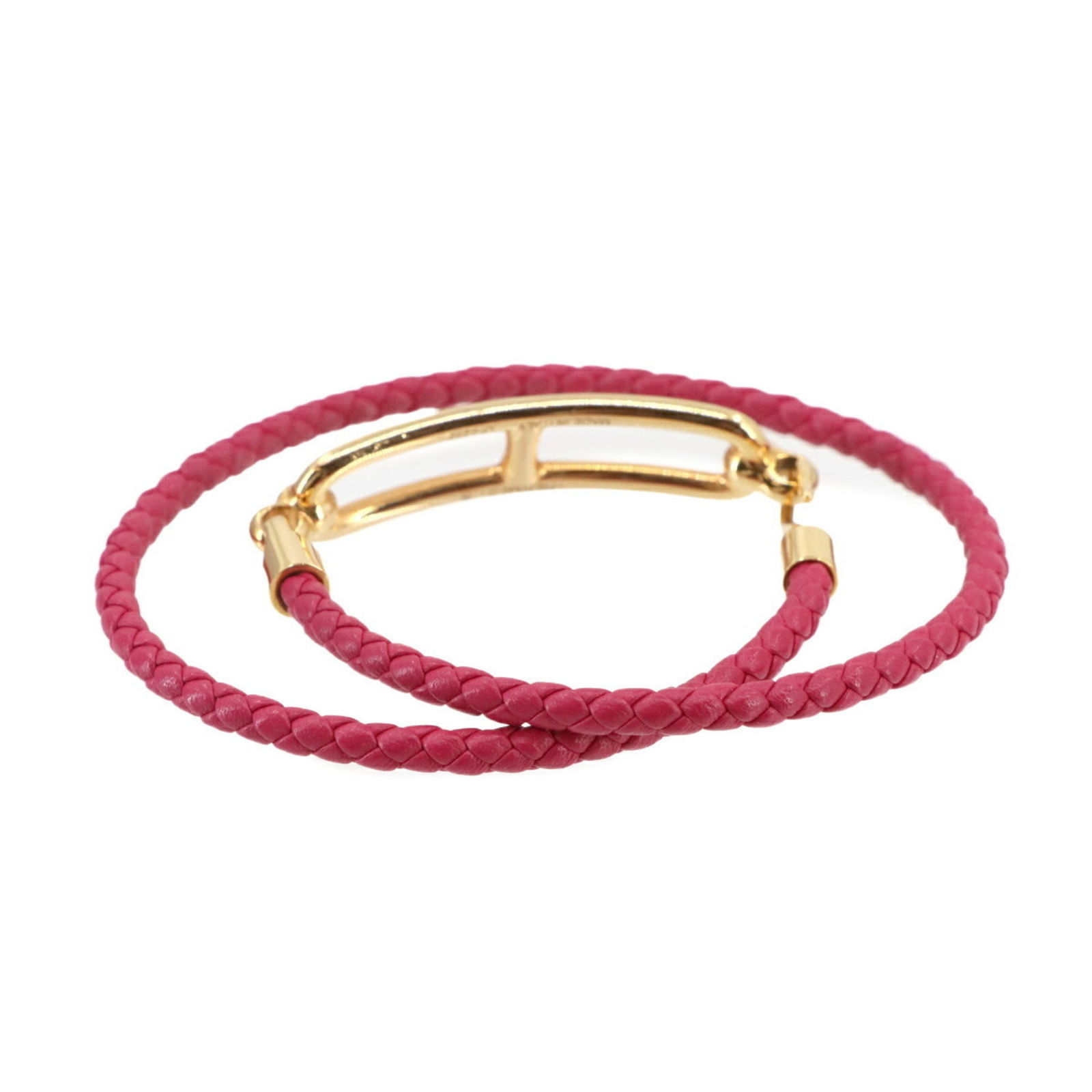 Leather Hermes Charm Bracelet - 3