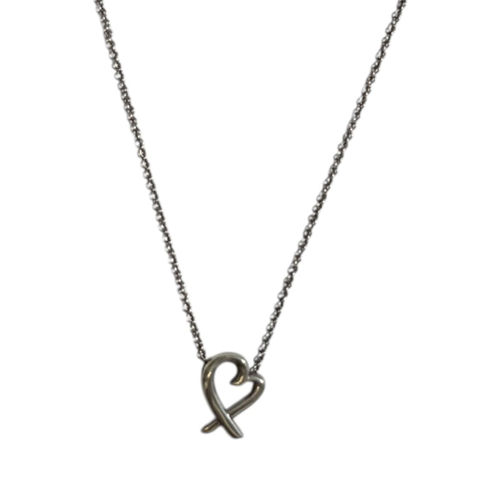 Women Tiffany & Co. Loving Heart Necklace in 925 Silver for: Women Tiffany & Co. Loving Heart Necklace in 925 Silver for This listing features Women Tiffany & Co. Loving Heart Necklace in 925 Silver for. Item specifics are provided below. Item Specifics: