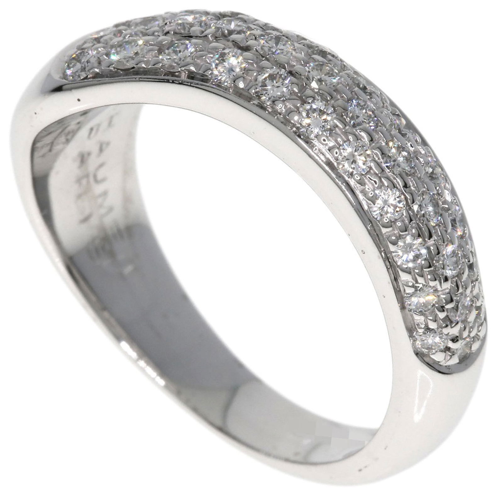 (18K) Chaumet Band Ring White Gold: (18K) Chaumet Band Ring White Gold This listing features (18K) Chaumet Band Ring White Gold. Item specifics are provided below. Item Specifics: Brand: Chaumet Type: Band Ring Gender: Women Material: