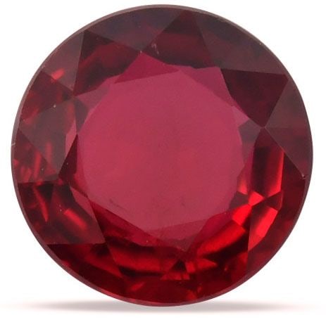 Loose Ruby Gemstone - Round 1.67ct Red EC (1 of 1)