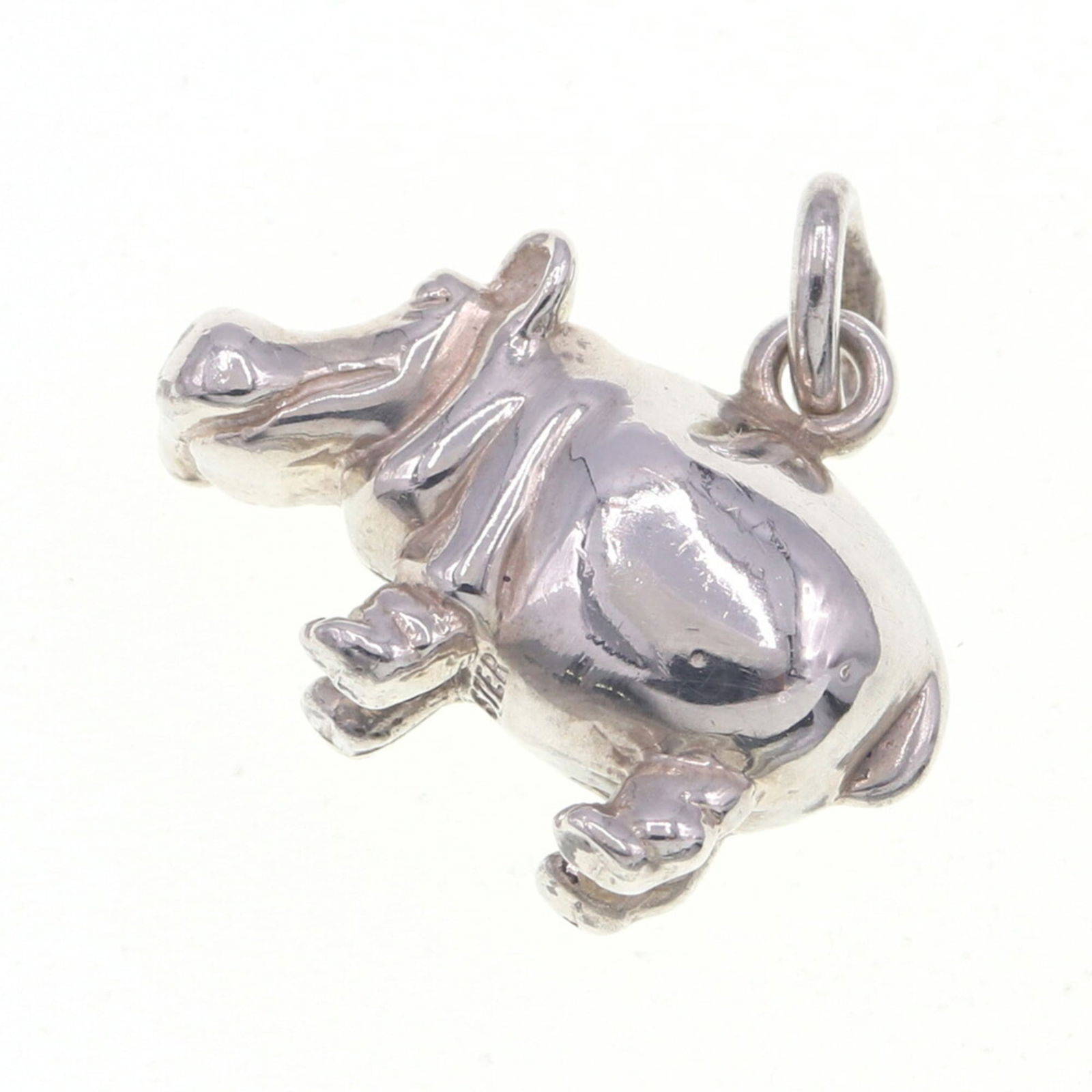 Women's Animal - Tiffany & Co. Hippopotamus Pendant Top in Sterling Silver (925) (1 of 5)