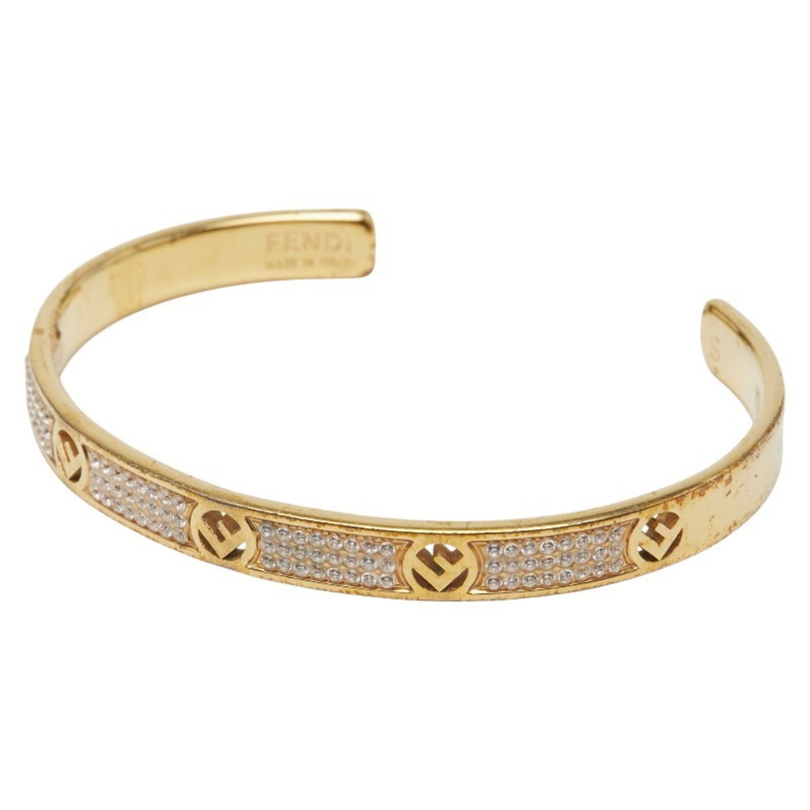 Bracelet Fendi Charm: Bracelet Fendi Charm This listing features Bracelet Fendi Charm. Item specifics are provided below. Item Specifics: Brand: Fendi Type: Charm Bracelet Gender: Women Color: Gold Length: 16cm / 6.29'' Co