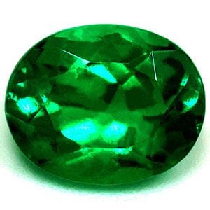 Loose Emerald Gemstone - AGL Oval 1.33ct Green SI (1 of 1)
